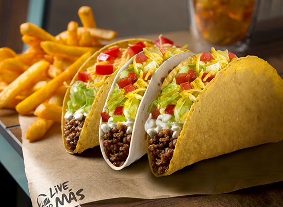 Menu Tacos Supreme TACO BELL Portugal