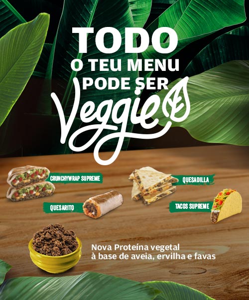 VEGGIE MIX. TACO BELL Portugal