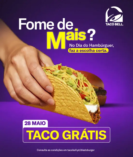 Dia do Hamburguer na Taco Bell